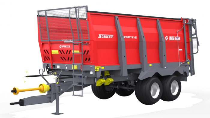 Rozrzutnik obornika tandem N267 HORNET Metal-Fach