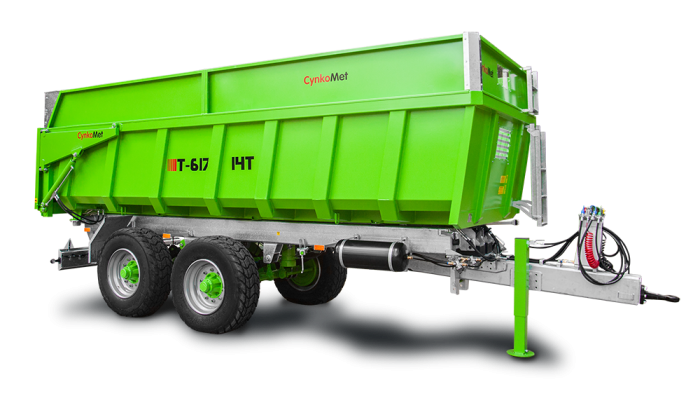 Przyczepa rolnicza T617/4 Cynkomet