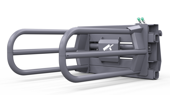 Chwytak do balotów prostokątnych Metal-Fach