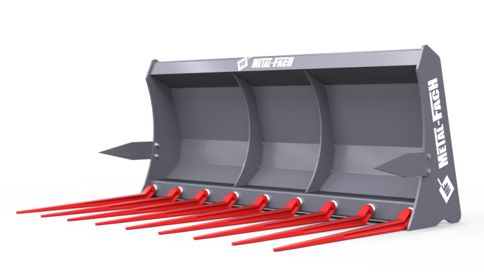 Widły do obornika i słomy model Q Metal-Fach