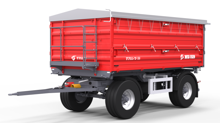 Przyczepa rolnicza dwuosiowa T711 Metal-Fach