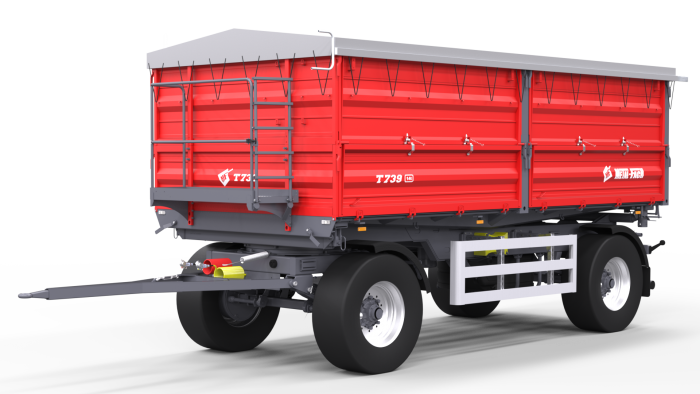 Przyczepa rolnicza dwuosiowa T739 Metal-Fach