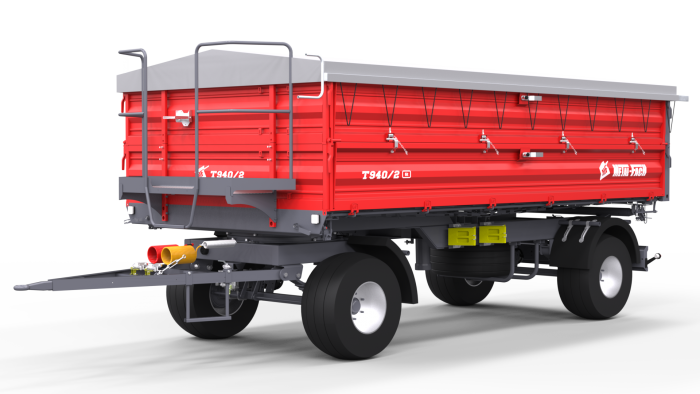 Przyczepa rolnicza dwuosiowa T940 Metal-Fach