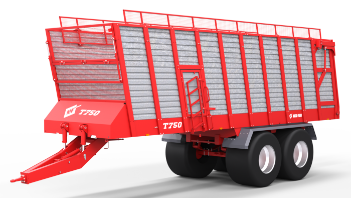 Przyczepa skorupowa T750 Metal-Fach