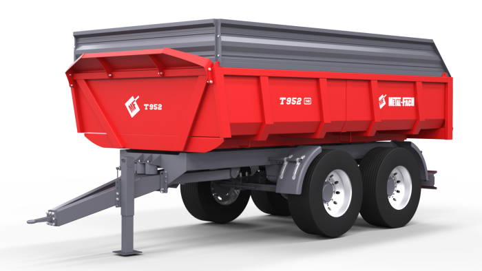 Przyczepa skorupowa Tandem T952 Metal-Fach