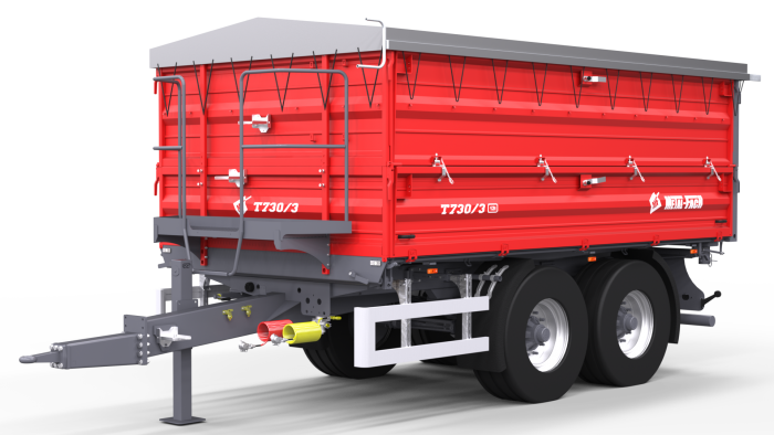 Przyczepa rolnicza tandem T730 Metal-Fach