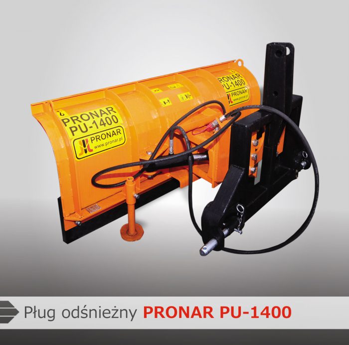 Pług odśnieżny PU-1400 Pronar