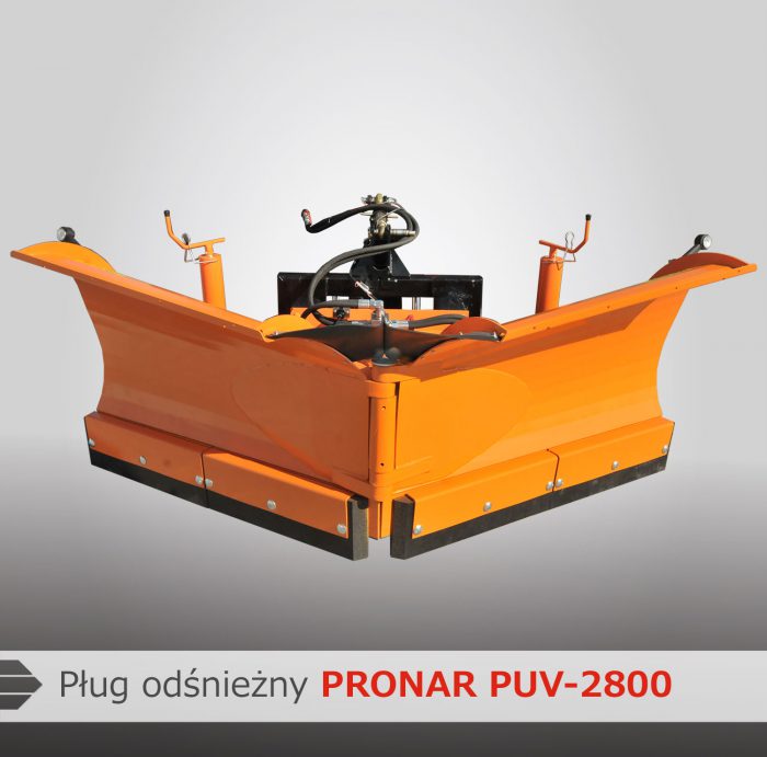 Pług odśnieżny PUV-2600/ PUV-2800