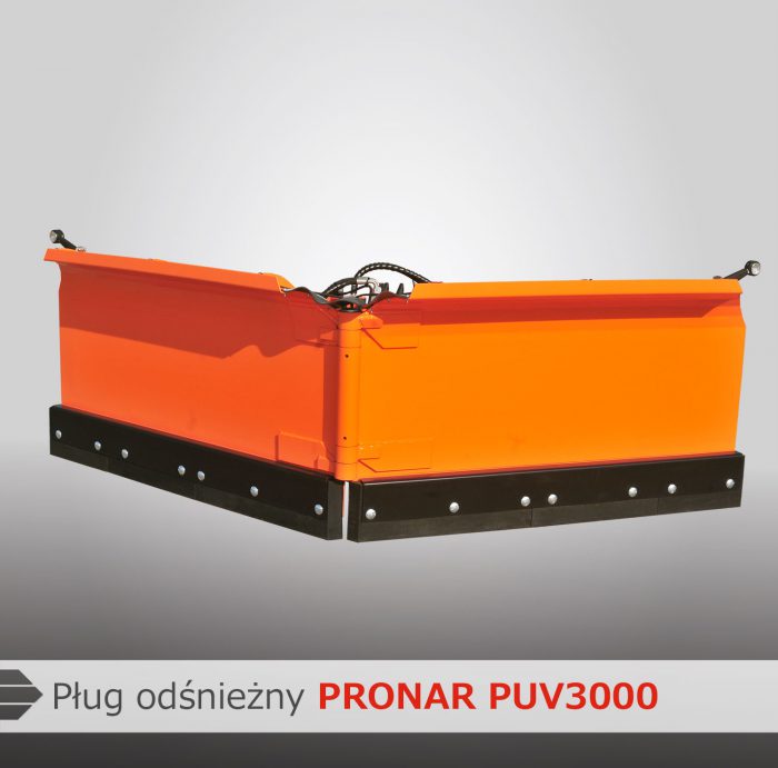 Pługi odśnieżne PUV-3000/ PUV-3300 Pronar