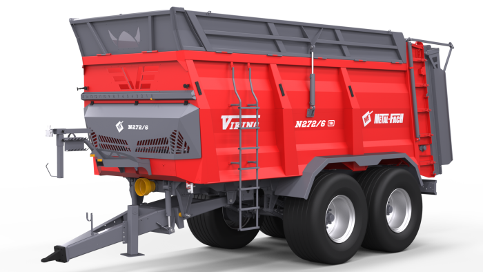 Rozrzutnik obornika tandem N272 VIKING Metal-Fach