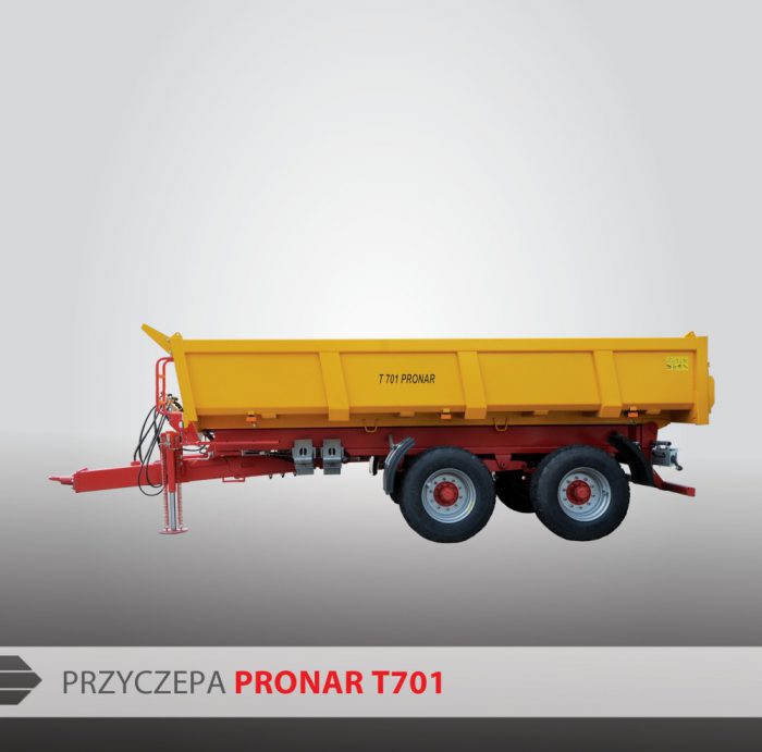 Przyczepa komunalna PRONAR T701  T701HP