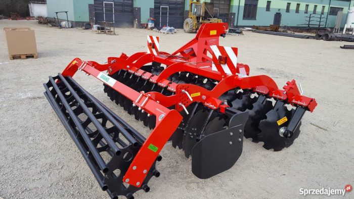 Brona talerzowa uprawowo-ścierniskowa GRANO SYSTEM SHARK SHSOP