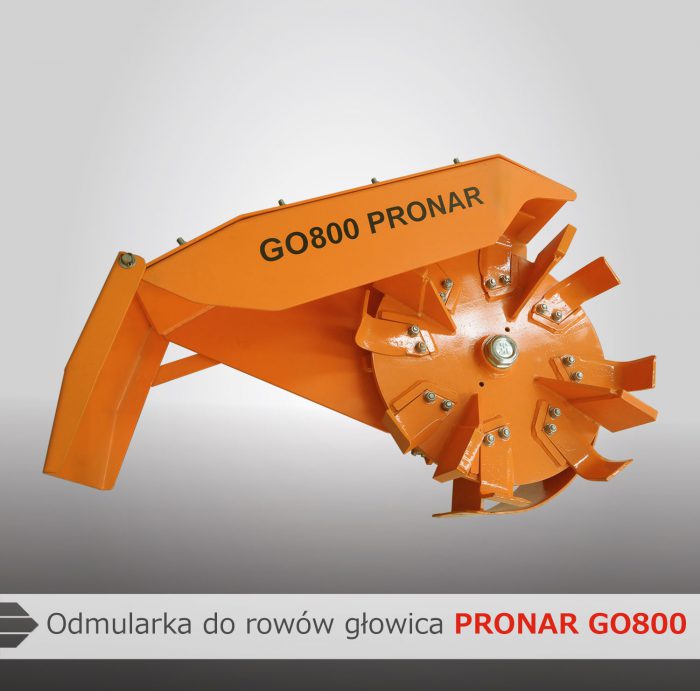 Odmularka do rowów PRONAR głowica GO800