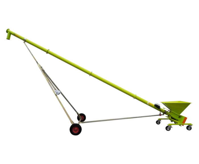 Przenośnik Ślimakowy Skośny z Koszem P02/3 ADRAF