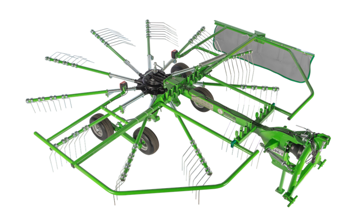 ZGRABIARKA KARUZELOWA KUŹNIA KOWALSKI 1-wir. ZK36 (3,6m) Z586, ZK42 (4,2m) Z586/1