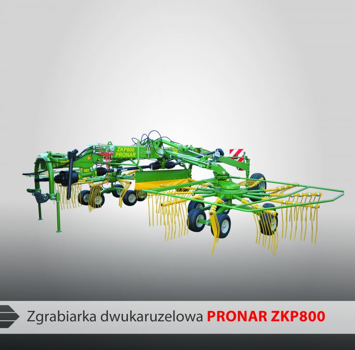 Zgrabiarka dwukaruzelowa PRONAR ZKP800