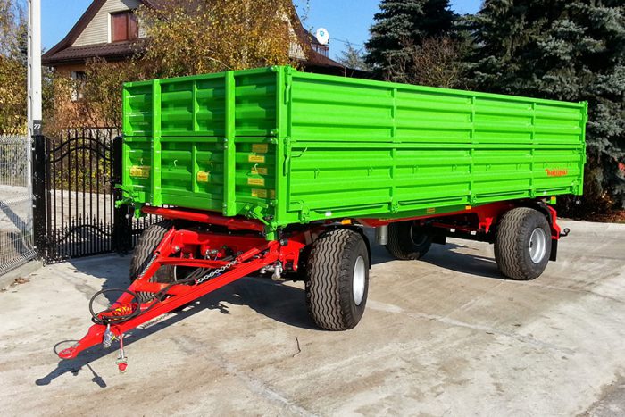 Przyczepa Rolnicza Dwuosiowa Wodziński WTP42A