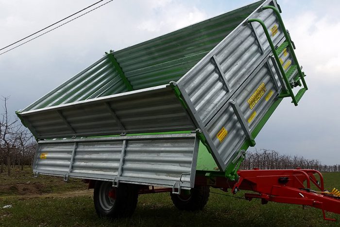 Przyczepa rolnicza jednoosiowa Wodziński WTP1W1